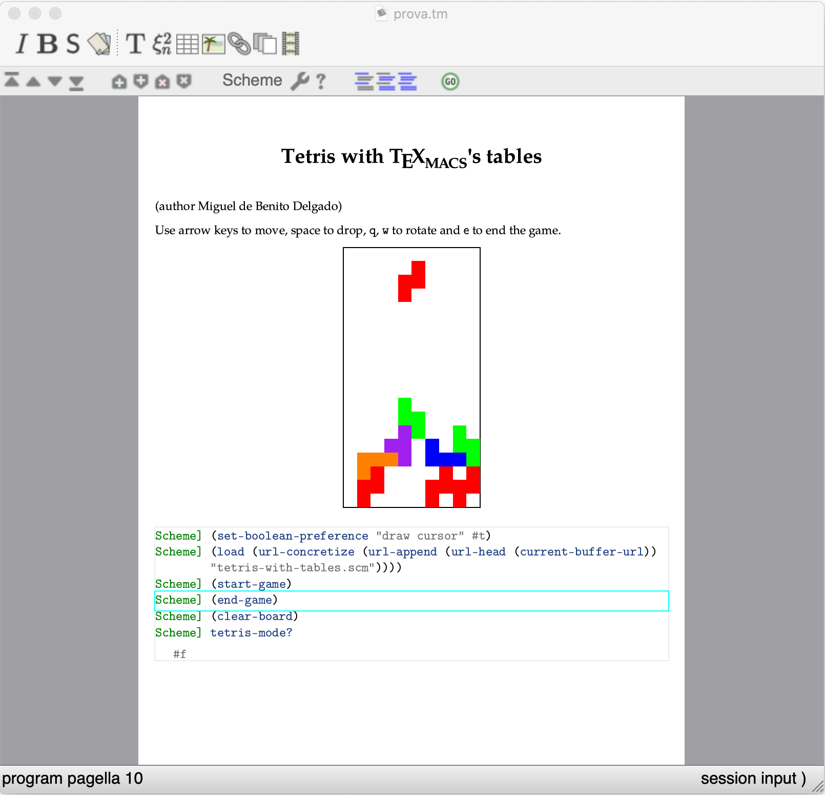 texmacs unix